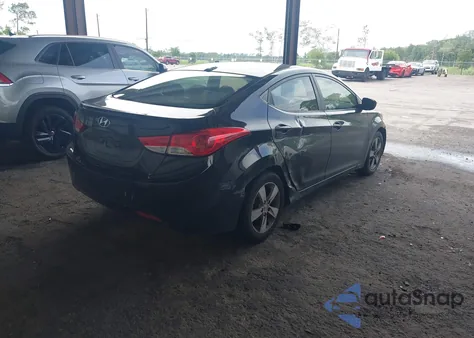 2011 Hyundai Elantra Gls from USA, damaged, VIN 5NPDH4AE1BH036412